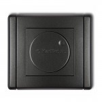 11FRO-2 Ściemniacz przyciskowo-obrotowy do oświetlenia typu LED 0-100W  Grafitowy