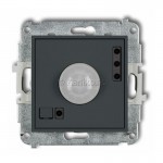 28MCR-1 Łącznik z czujnikiem ruchu 3200W, zasięg 7m, kąt 136st.  Grafitowy Mat
