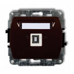 4GUSB-3 Gniazdo USB typu A-B, wersja 2.0  Brązowy