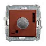 63ICR-1 Łącznik z czujnikiem ruchu 3200W, zasięg 7m, kąt 136st.  Terakota