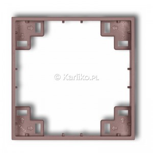 42IRP-1 Ramka pośrednia Lawendowy Karlik Icon - Widok z przodu